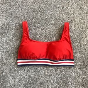 Red Bikini Top